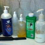 combs, sun tan lotion, hair spray, Clubman talc and more