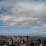 View of the greater Phoenix skyline from the top of Camelback