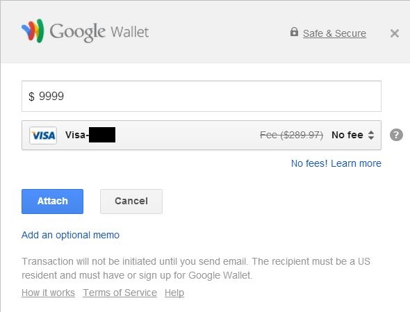 Send Money with Google Wallet